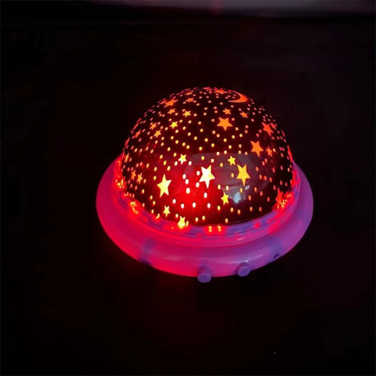 Fairy Lights Kids Bedroom Decoration 3D Sky Moon Star Master Projector Night Light Factory Decor Room Kid