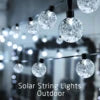 Solar String Lights Outdoor Indoor Globe Ball with 8 Lighting Modes for Garden Wedding Party Patio Holiday Decor
