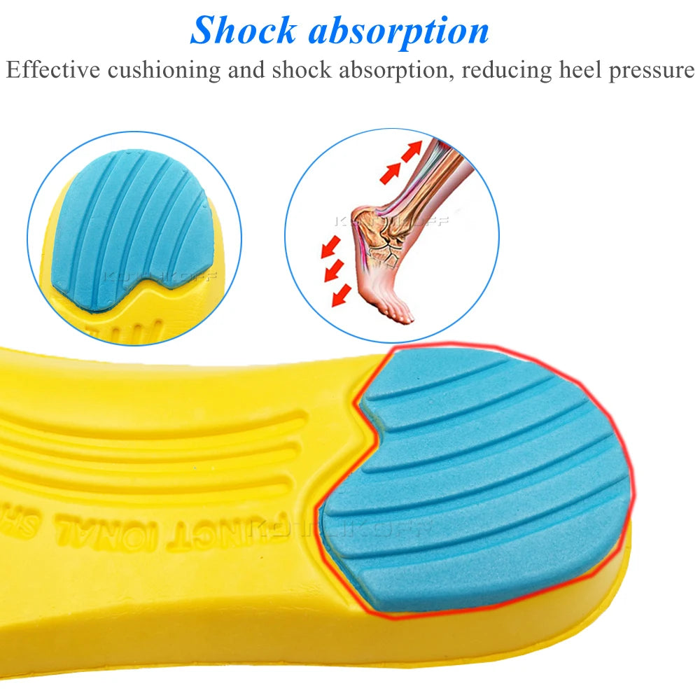 Running Sport Basketball Insoles For Feet Deodorant Breathable Sneaker Inserts Cushion Memory Foam Shoe Insole Unisex 1 Pairs