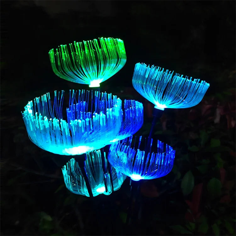 Outdoor Waterproof Garden Garden Light Solar Powered Outdoor Flickering LED Medusa Fairy Lights for Garden Decoration