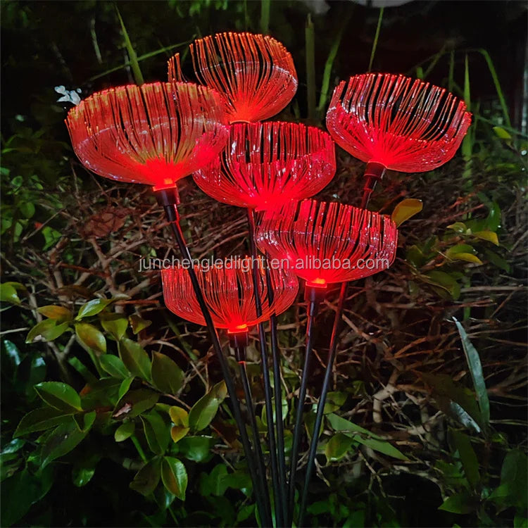 Outdoor Waterproof Garden Garden Light Solar Powered Outdoor Flickering LED Medusa Fairy Lights for Garden Decoration