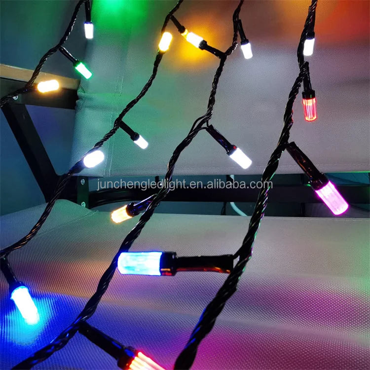 Factory Outlets 12V/24V/31V Safety Low Power Christmas Outdoor fairy Lights 100m