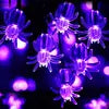 Halloween Purple Green Spider String Lights Fairy Lights for Halloween Party Decor Halloween Lighting House Garden Yard Decor