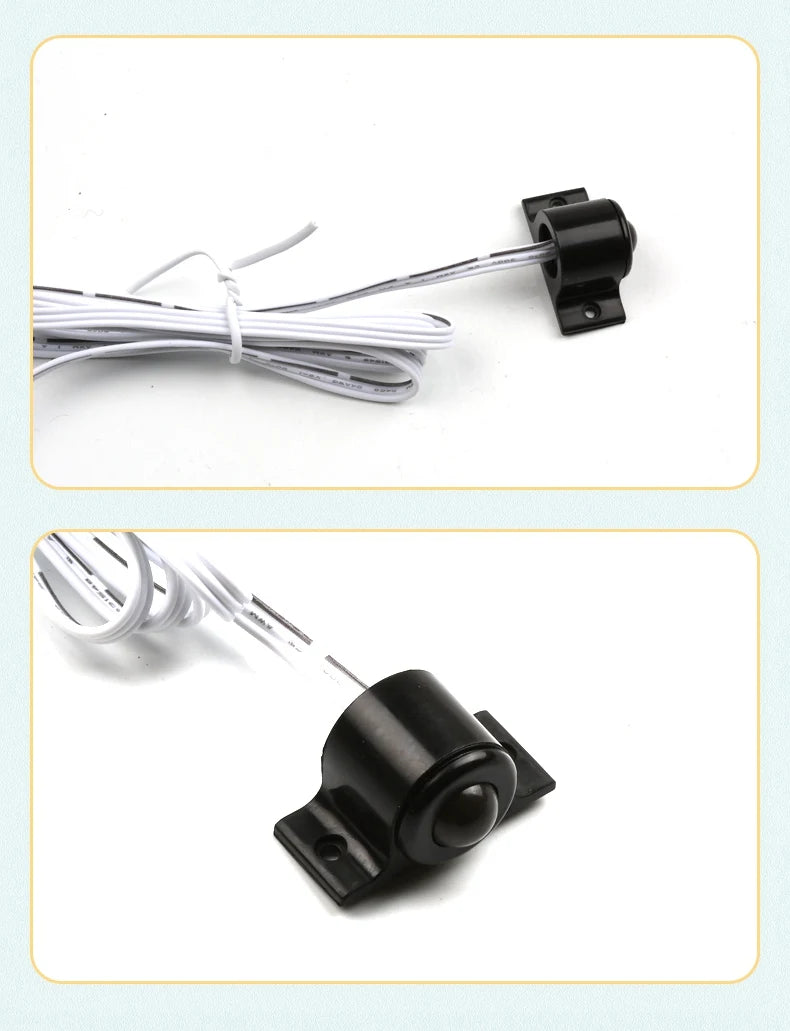 Smart home lighting LED light with sensor DC12V 24V infrared Pir motion detector automatic sensor switch