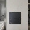 Tuya Zigbee Smart Wall Switch 220V-240V Supports Laser Engraving for Smart Home Lighting