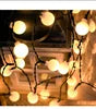 Solar String Lights Outdoor Waterproof White Ball with 8 Lighting Modes for Garden Wedding Party Patio Holiday Decor