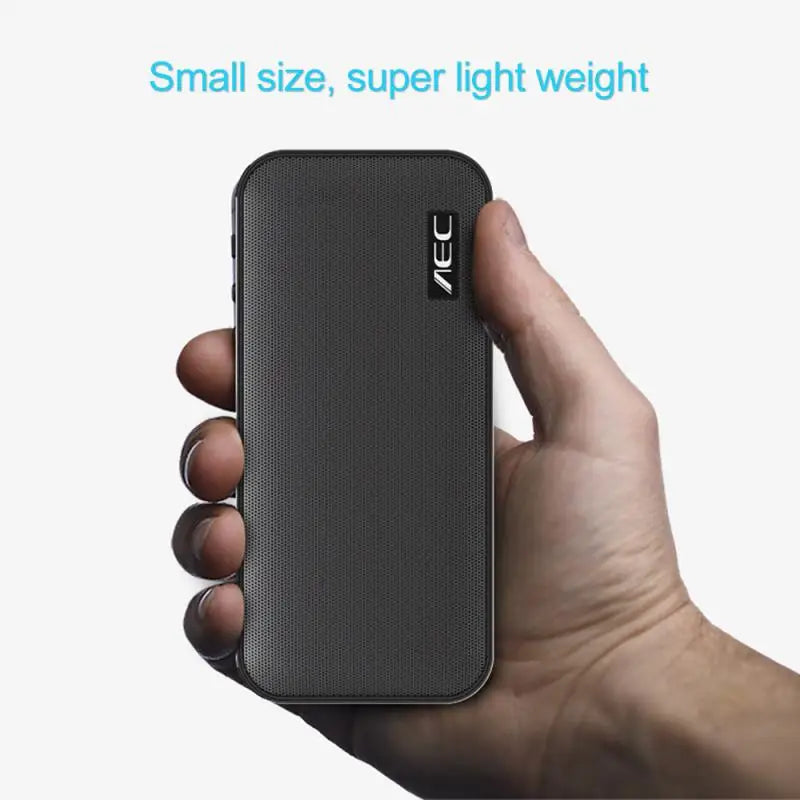Bluetooth Speaker with Power Bank Function Outdoor Portable Slim Mini Deep Bass