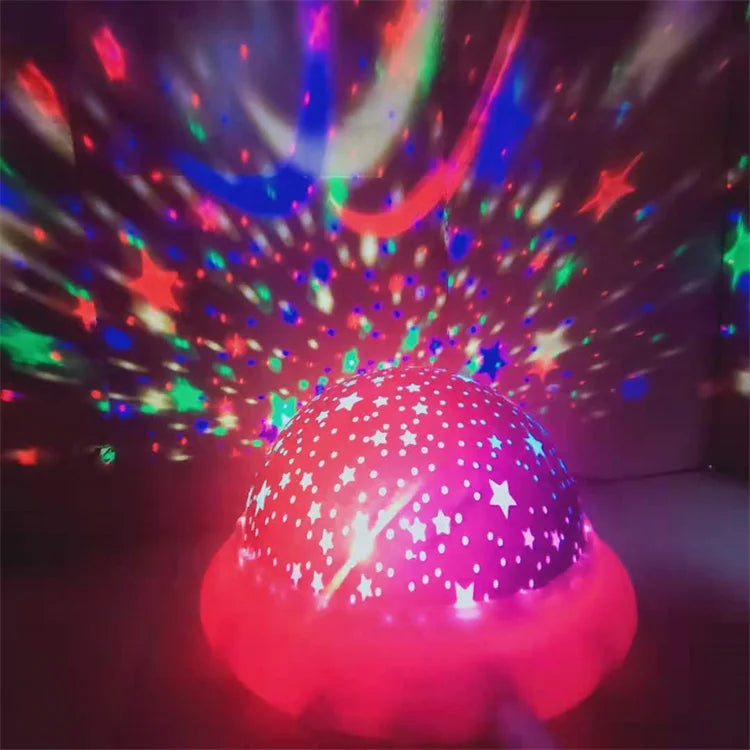 Fairy Lights Kids Bedroom Decoration 3D Sky Moon Star Master Projector Night Light Factory Decor Room Kid