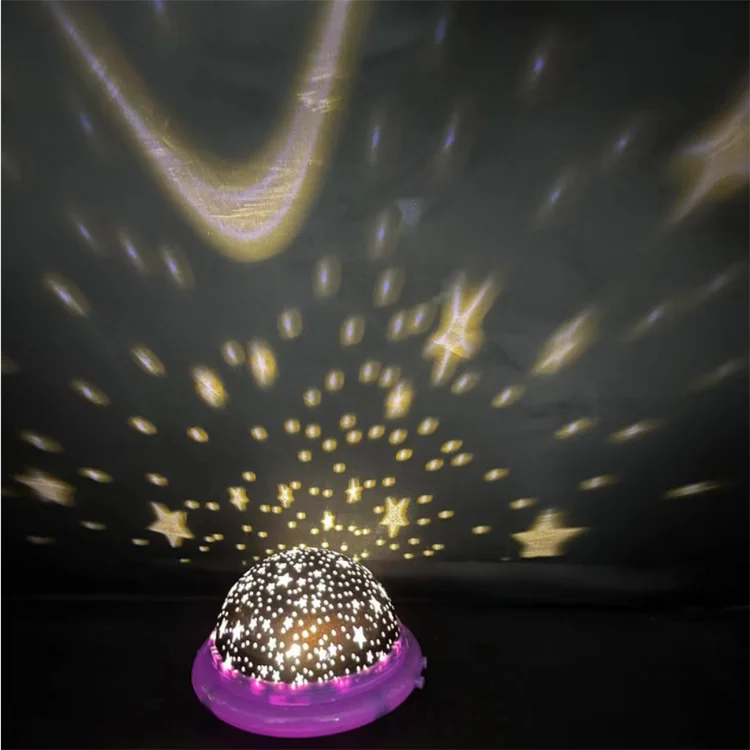Fairy Lights Kids Bedroom Decoration 3D Sky Moon Star Master Projector Night Light Factory Decor Room Kid