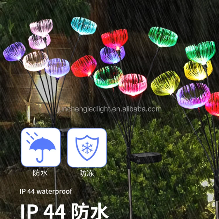 Outdoor Waterproof Garden Garden Light Solar Powered Outdoor Flickering LED Medusa Fairy Lights for Garden Decoration