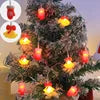 Snowmen Bells Christmas Trees Santa Claus Battery String Lights  Indoor Outdoor Fairy Lights for Holiday Party Room