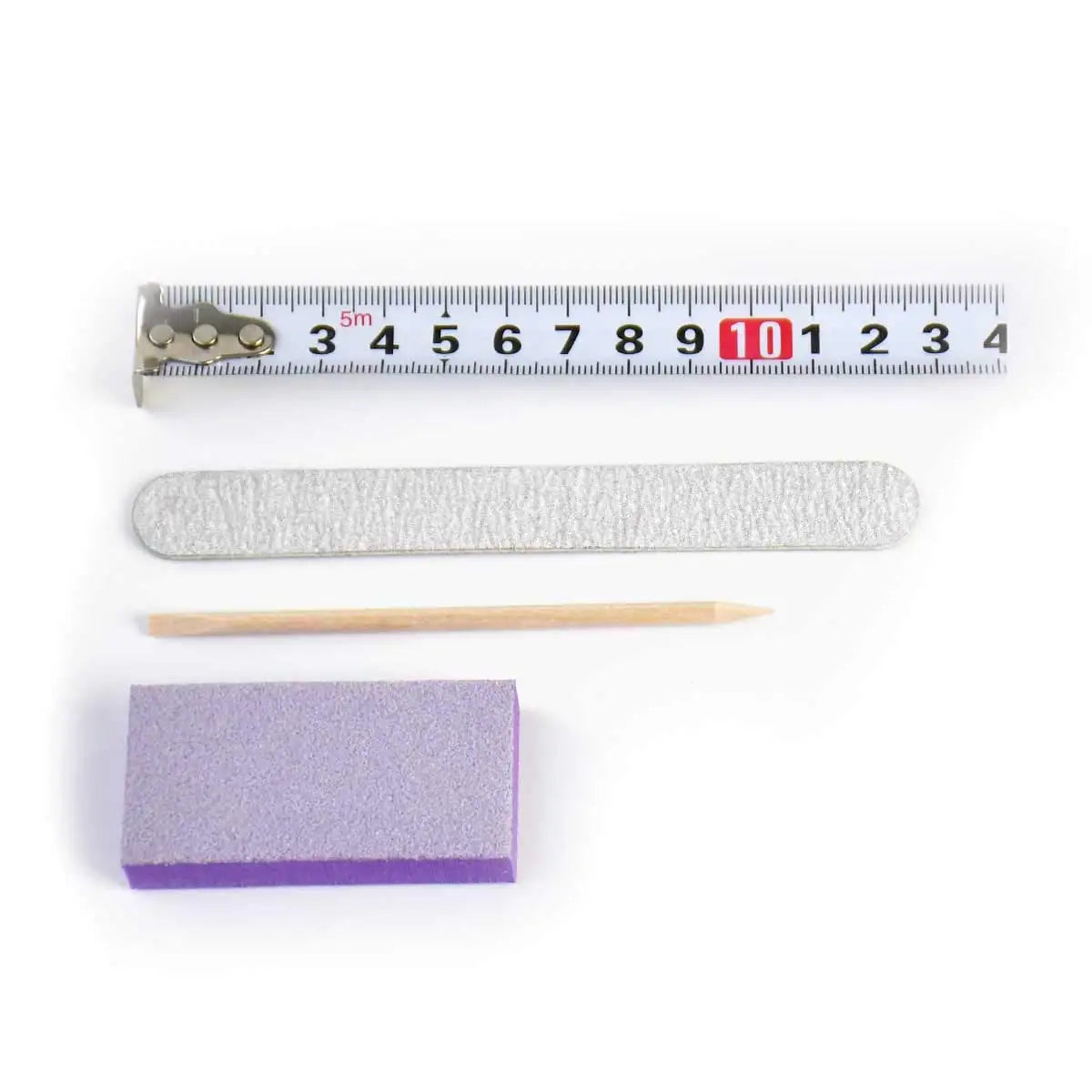 100 Sets Natural Nail Kits Disposable Manicure Kit  Salon Professional Pedicure Pedicura Nail File Set