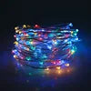 Solar String Fairy Lights 12m 100LED / 5M 50 LED Waterproof Outdoor Garland Solar Power Lamp Christmas for Garden Decoration