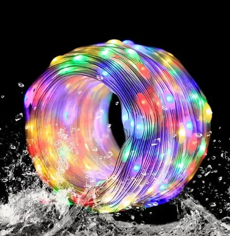 Aoying 12V 5 Spacing Fairy String Lights Waterproof Indoor Outdoor Decorative Fairy Lights for Garden