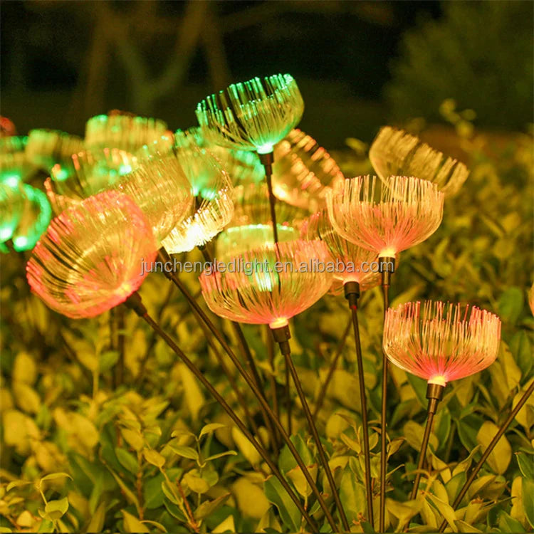 Outdoor Waterproof Garden Garden Light Solar Powered Outdoor Flickering LED Medusa Fairy Lights for Garden Decoration