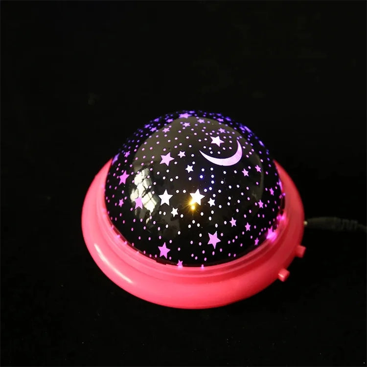 Fairy Lights Kids Bedroom Decoration 3D Sky Moon Star Master Projector Night Light Factory Decor Room Kid
