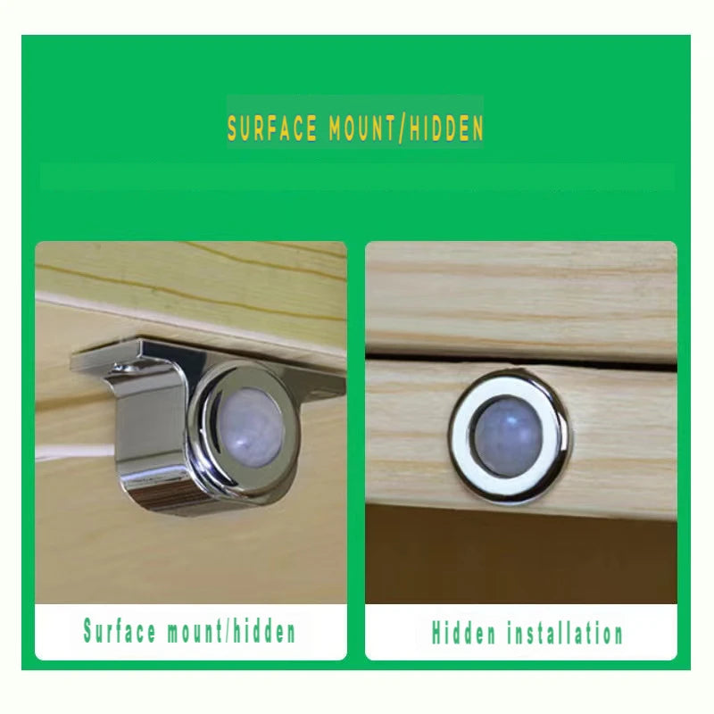 Smart home lighting LED light with sensor DC12V 24V infrared Pir motion detector automatic sensor switch