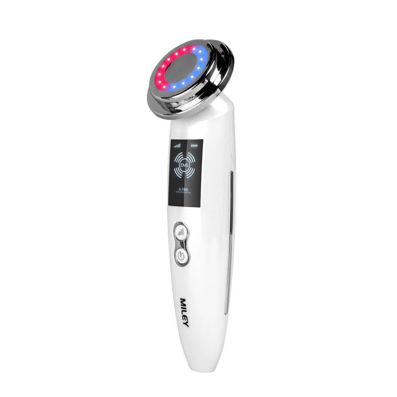 High Frequency Handheld Electric Wrinkle Tightening Skin Care Beauty Meter with Face & Neck Treatment