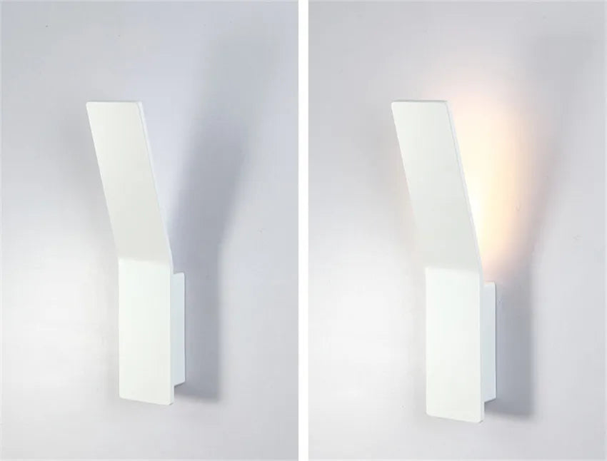LED Indoor Lighting Wall Lamp Modern Home Lighting Decoration Sconce Aluminum Lamp AC85-265V For Bath Corridor
