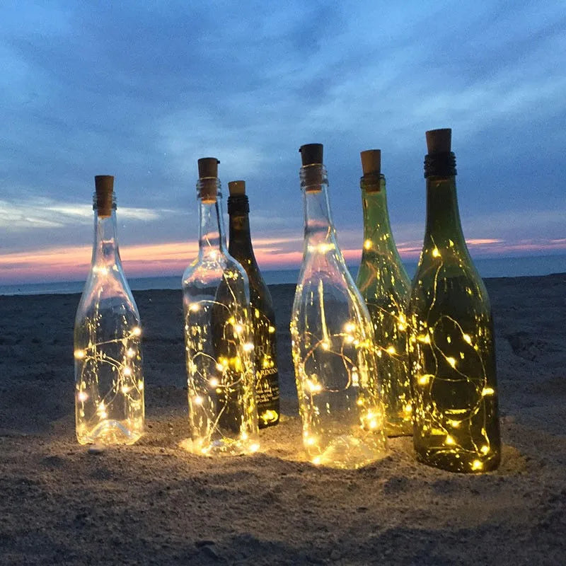 IP65 10m 100leds Solar String Lights Flexible LED Copper Wire Lights Christmas String Lights