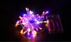Multicolor Battery Powered 2M Led Twinkle Fairy Lights for Christmas Garland Tree Decoration