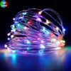 Holiday Living Lights Camping Light Rechargeable Solar 110M Led Flexible LED Copper Wire Christmas Fairy Solar String Lights