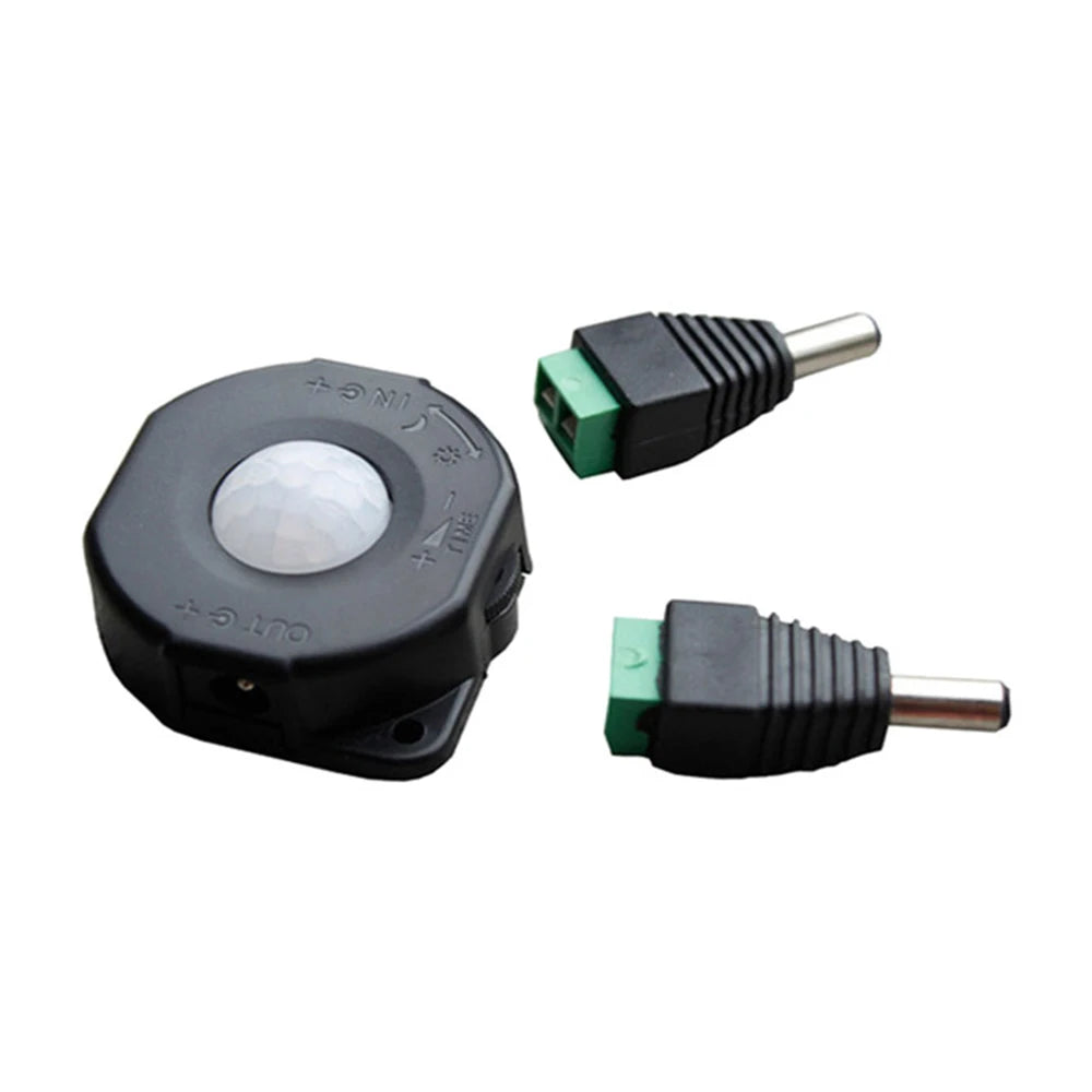 Motion Sensor Light Switch DC 5V 12V 24V Movement Automatic Infrared 12V Sensor Motion Adjustable Timer Detector LED PIR Switch