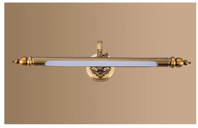 Bathroom Mirror Lamp 48CM/57CM/68CM Waterproof Retro Bronze Cabinet Vanity Mirror Lights Led Wall Light Lamp LED Light Wall Lamp