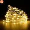 Holiday Living Lights Camping Light Rechargeable Solar 110M Led Flexible LED Copper Wire Christmas Fairy Solar String Lights