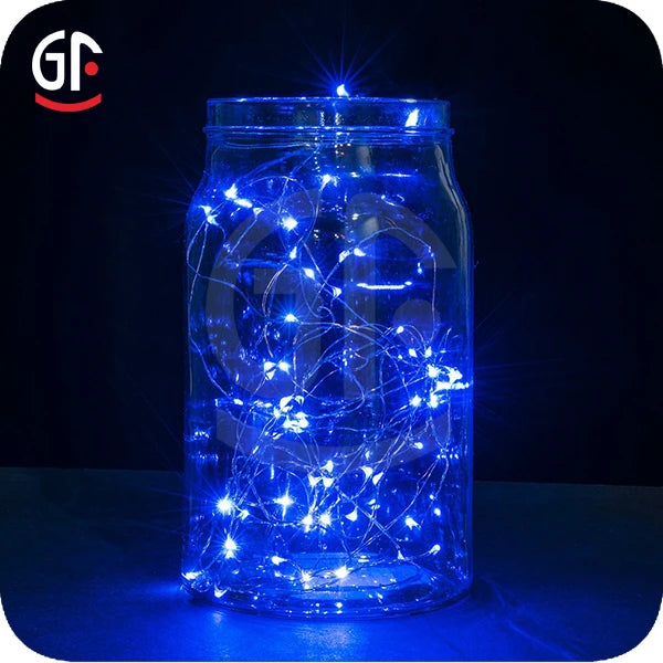 Battery Operated Copper LED Fairy String Light 3AA Waterproof Multi-color 2-4M Length Decorative Fairy Lights for Christmas