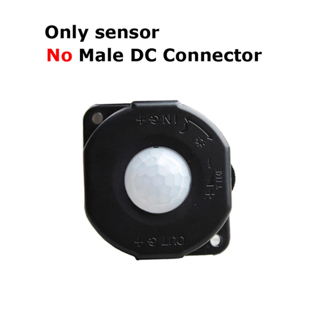 Motion Sensor Light Switch DC 5V 12V 24V Movement Automatic Infrared 12V Sensor Motion Adjustable Timer Detector LED PIR Switch