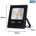 Motion Sensor LED Flood Light Waterproof IP65 Reflector Floodlight Lamp 10W 30W 50W 220V foco Led Exterior Outdoor Spot Light