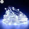 Holiday Living Lights Camping Light Rechargeable Solar 110M Led Flexible LED Copper Wire Christmas Fairy Solar String Lights