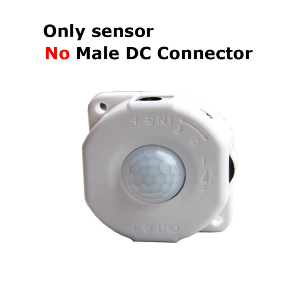 Motion Sensor Light Switch DC 5V 12V 24V Movement Automatic Infrared 12V Sensor Motion Adjustable Timer Detector LED PIR Switch