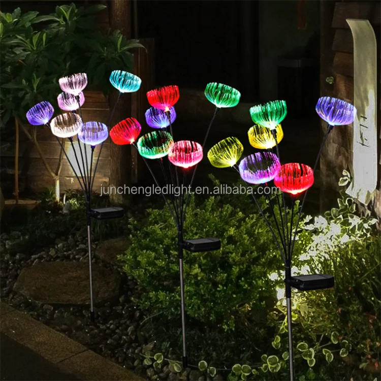 Outdoor Waterproof Garden Garden Light Solar Powered Outdoor Flickering LED Medusa Fairy Lights for Garden Decoration