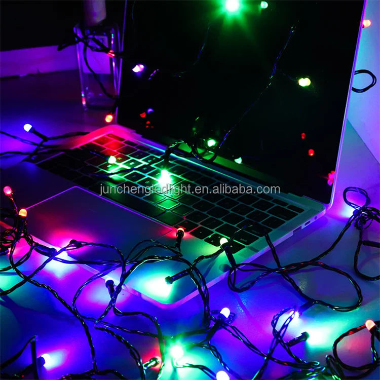 Factory Outlets 12V/24V/31V Safety Low Power Christmas Outdoor fairy Lights 100m