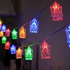 3M 6M 1.5M LED String Lights Ramadan Star Moon Fairy Lights for Christmas Eid Mubarak Decorations IP44 Rated Festive Home Decor