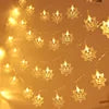 3M 6M 1.5M LED String Lights Ramadan Star Moon Fairy Lights for Christmas Eid Mubarak Decorations IP44 Rated Festive Home Decor