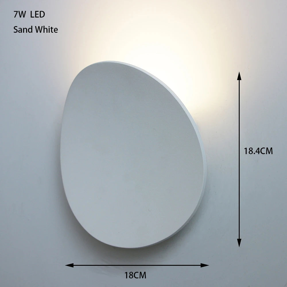 6w LED Indoor Wall Lamp Bedroom Living Room Bedside Lamp Modern Home Lighting Balcony Corridor Wall Light Decorate Sconce