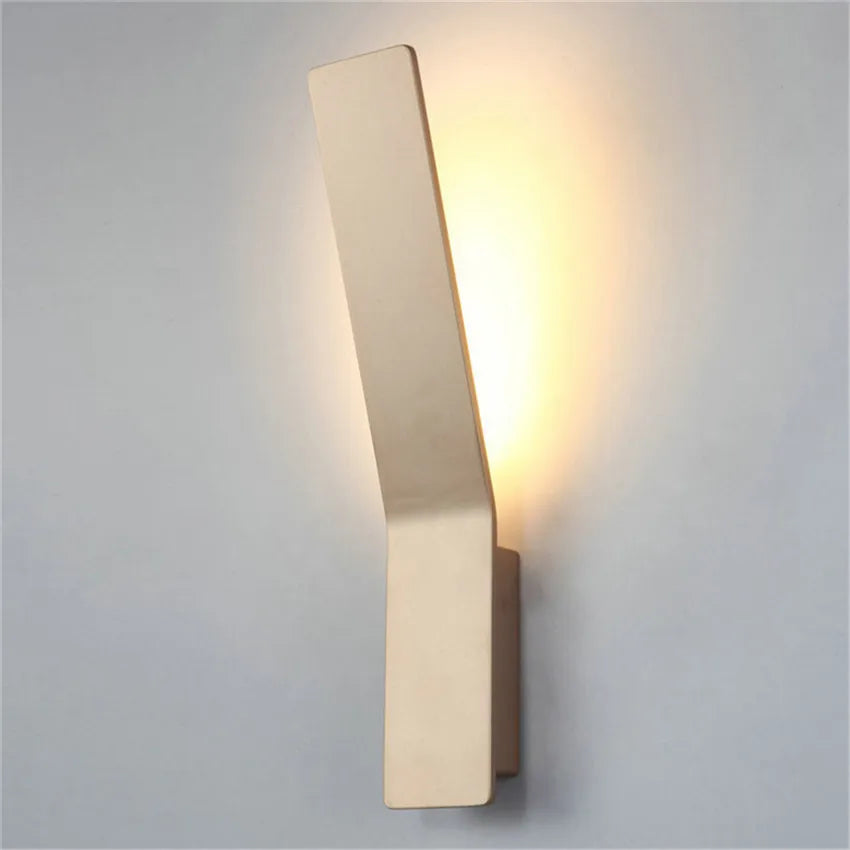 LED Indoor Lighting Wall Lamp Modern Home Lighting Decoration Sconce Aluminum Lamp AC85-265V For Bath Corridor