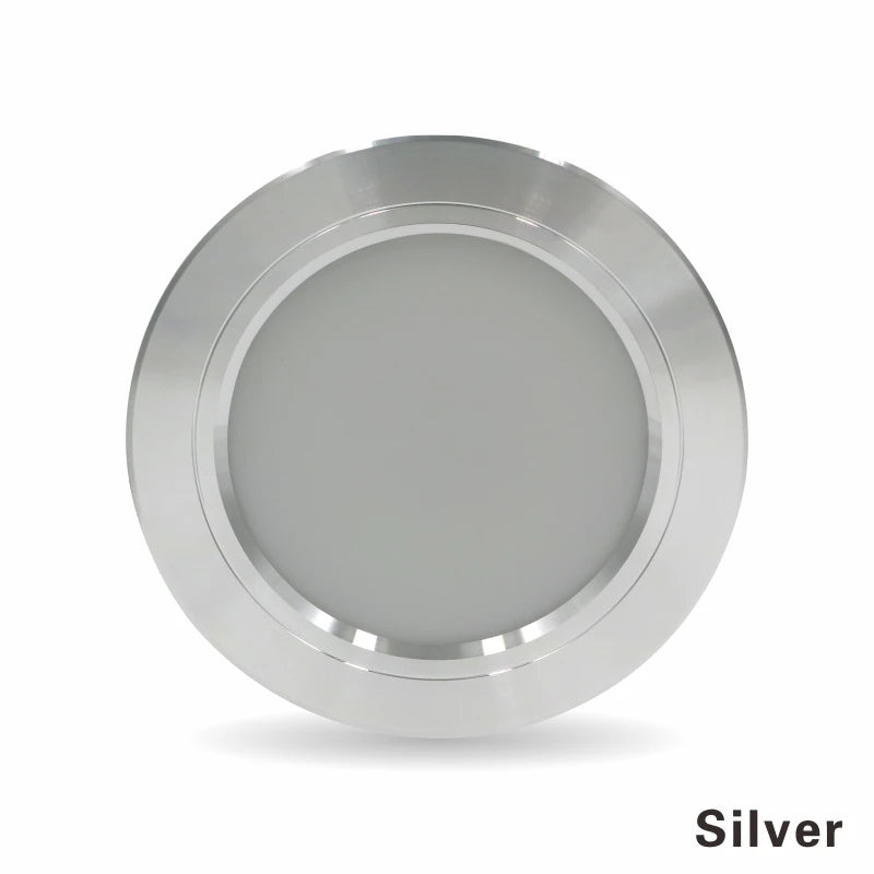 Led Downlights 220v Led Ceiling Light 5W 9W 12W Recessed Down light Round Led Panel Light 15W 18W LED Spot light Indoor Lighting