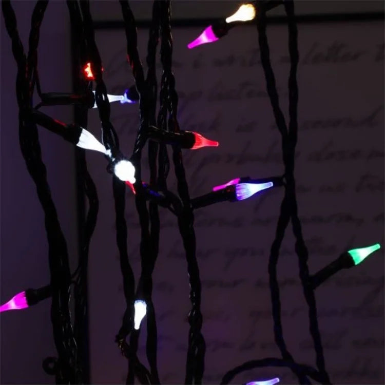 1m 2m 3m Garland Christmas Wedding Party Room CR2032 Mini Fairy Lights Copper Wire Micro Led String Lights Battery Operated