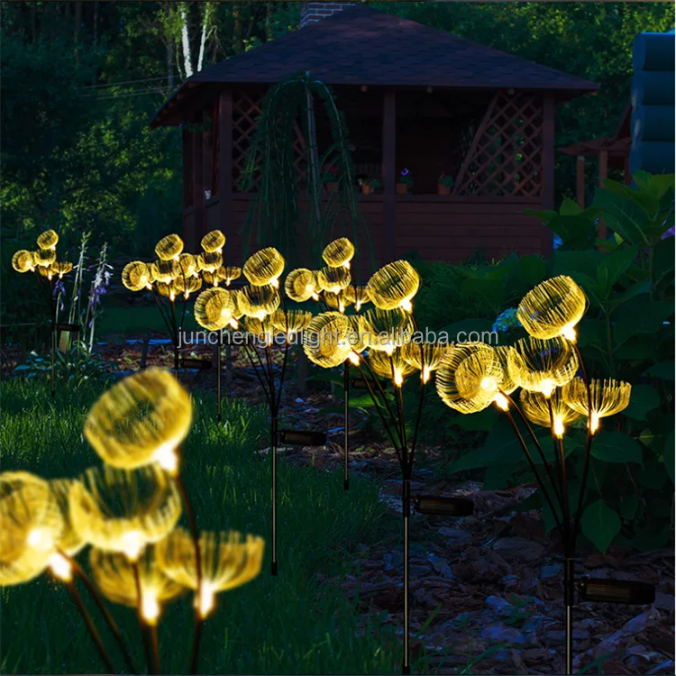 Outdoor Waterproof Garden Garden Light Solar Powered Outdoor Flickering LED Medusa Fairy Lights for Garden Decoration