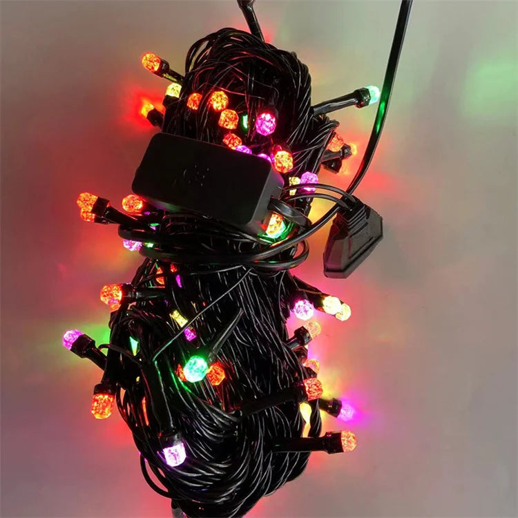 1m 2m 3m Garland Christmas Wedding Party Room CR2032 Mini Fairy Lights Copper Wire Micro Led String Lights Battery Operated