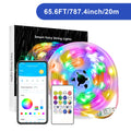 20M/Roll Modern DIY Energy-Saving Fairy Lights Remote App Control Dimmable White Shade USB Powered for Bedroom
