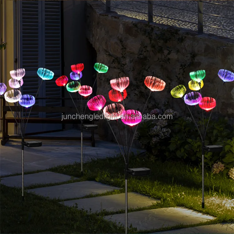 Outdoor Waterproof Garden Garden Light Solar Powered Outdoor Flickering LED Medusa Fairy Lights for Garden Decoration