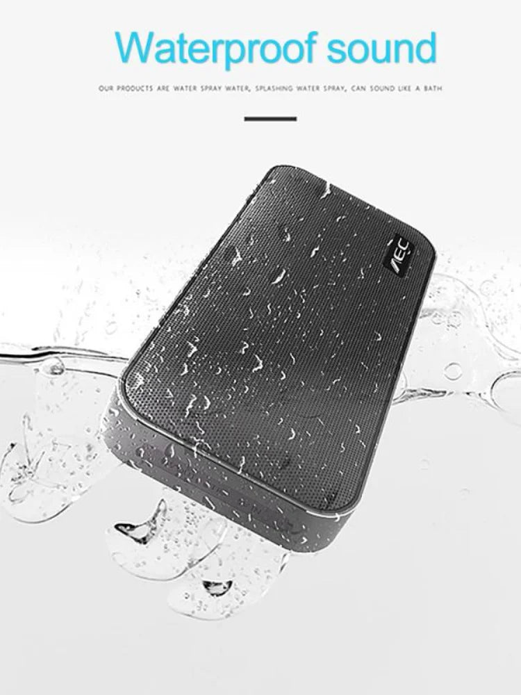 Bluetooth Speaker with Power Bank Function Outdoor Portable Slim Mini Deep Bass
