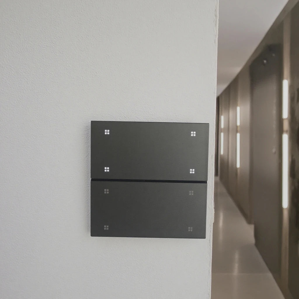 Tuya Zigbee Smart Wall Switch 220V-240V Supports Laser Engraving for Smart Home Lighting