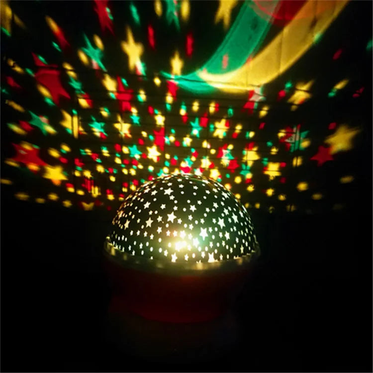 Fairy Lights Kids Bedroom Decoration 3D Sky Moon Star Master Projector Night Light Factory Decor Room Kid