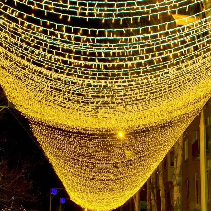 10M/20M/50M/100M LED Fairy Lights String Garland Christmas Ramadan Outdoor Waterproof Holiday Led Decoration Light String